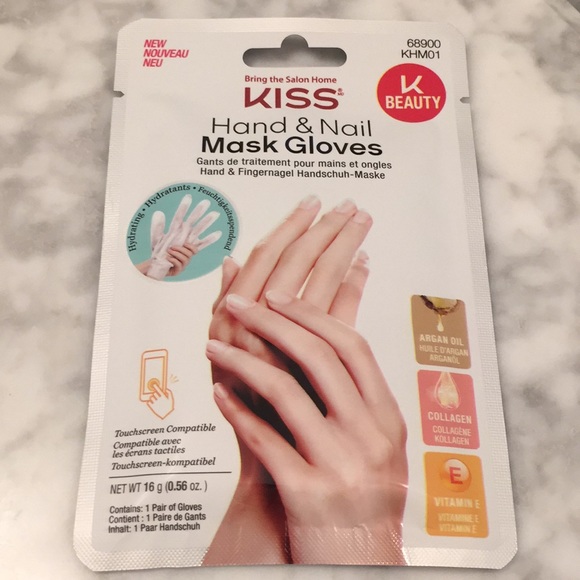 Kiss Hand and Nail Mask Gloves - Picture 1 of 2